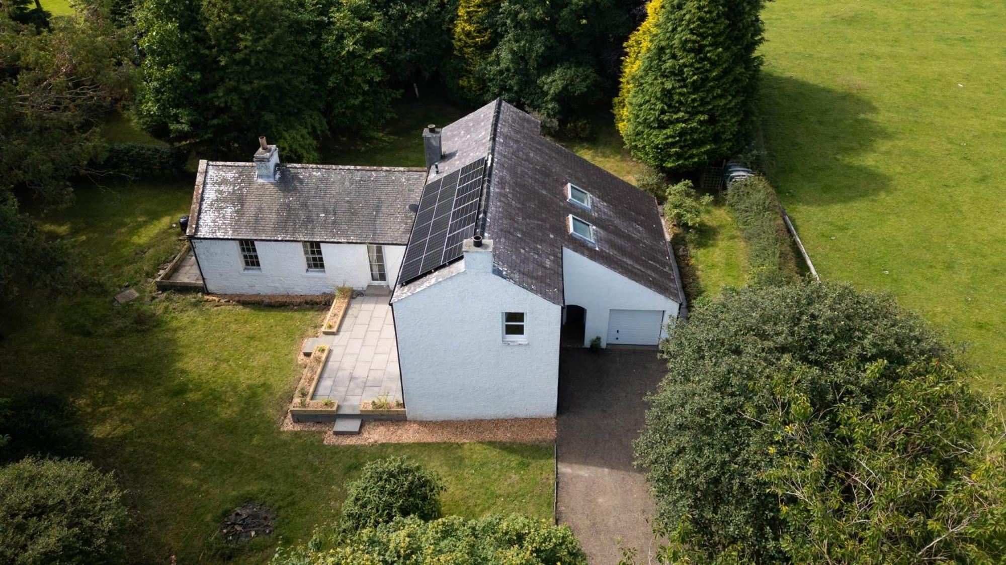 Large Country House With Garden, Outdoor Spa Area & Games Room With Hot Tub And Fire Pit Wigtown Exterior photo