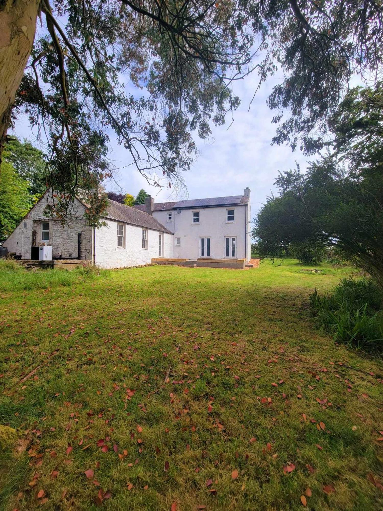 Large Country House With Garden, Outdoor Spa Area & Games Room With Hot Tub And Fire Pit Wigtown Exterior photo